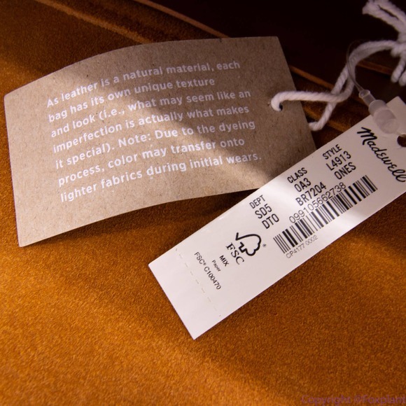 New! Madewell‎ Abroad Shoulder bag, leather - Picture 12 of 16